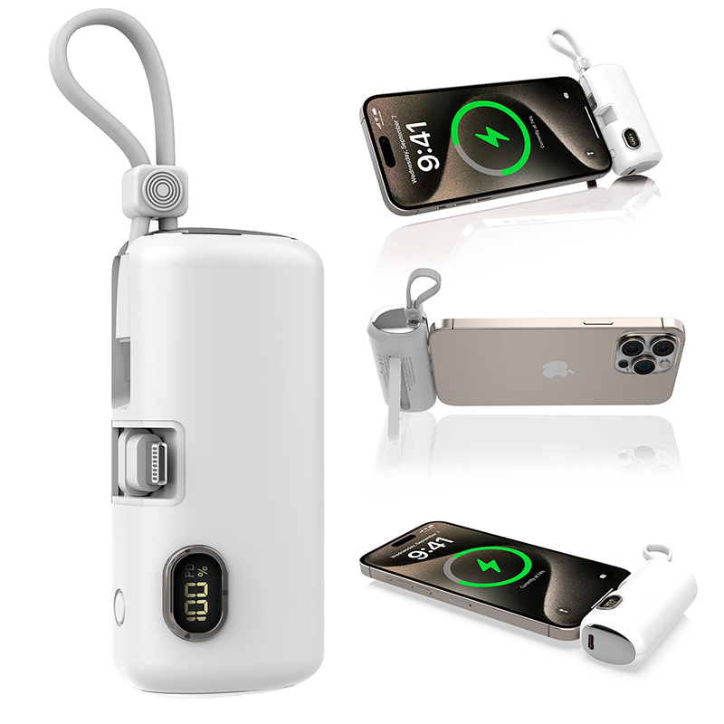 5000mAh Capsule-Style Power Bank